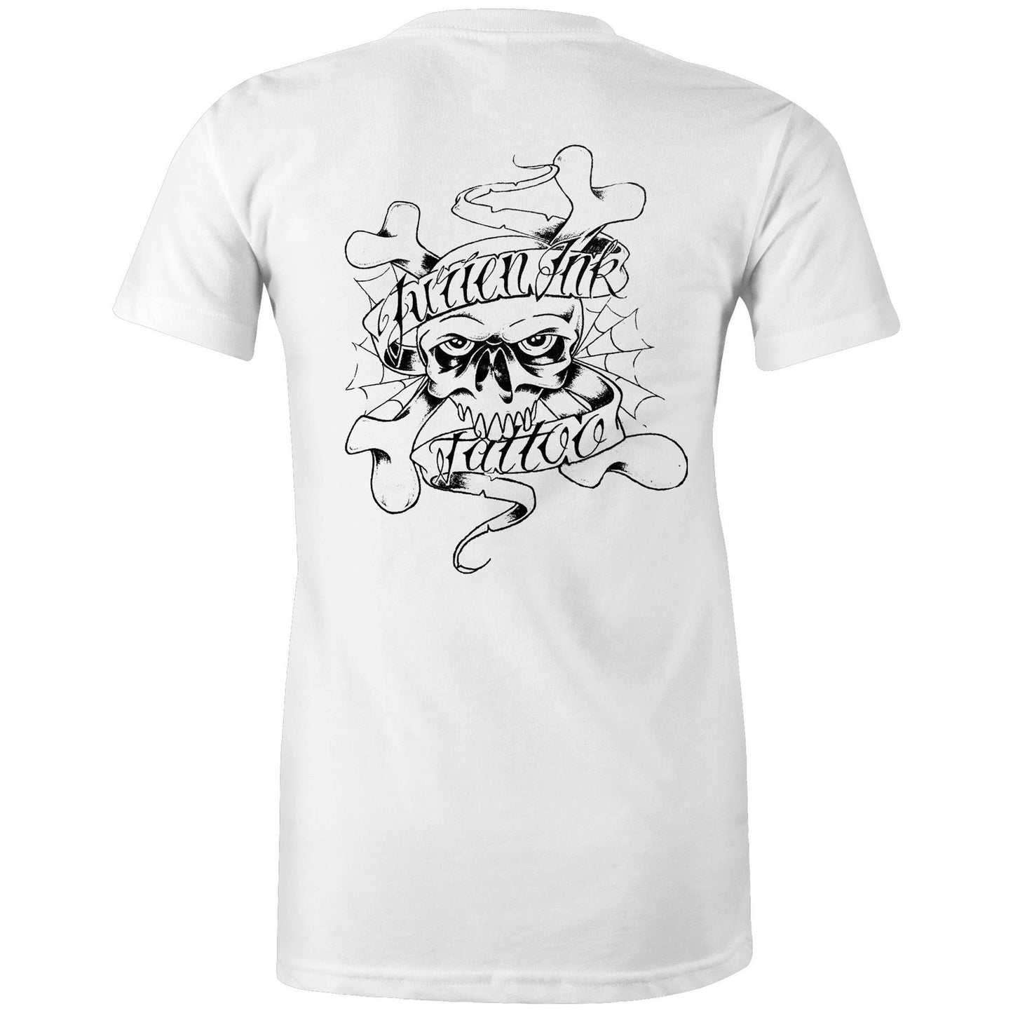 Jurien Ink - Women's Organic Tee - Back Logo (LEGACY)