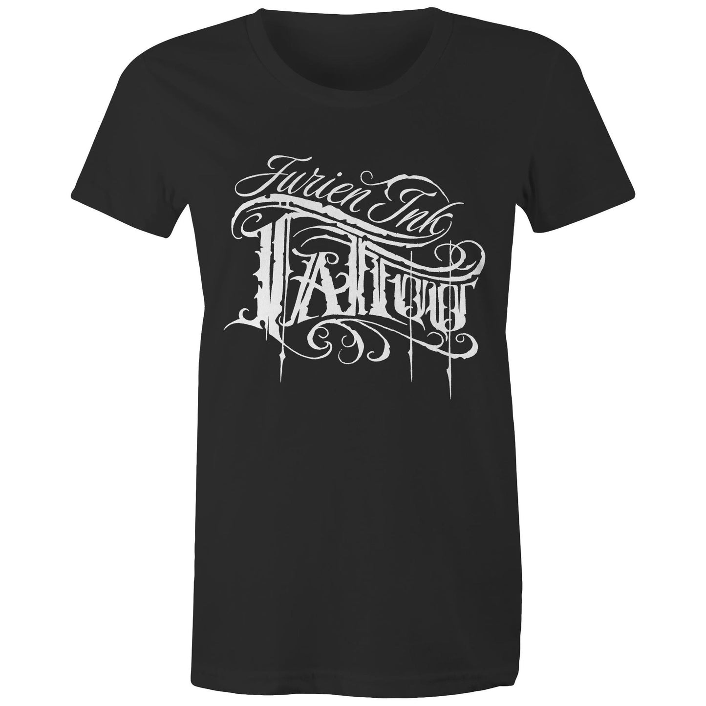 Jurien Ink - Women's Organic Tee - Front Logo
