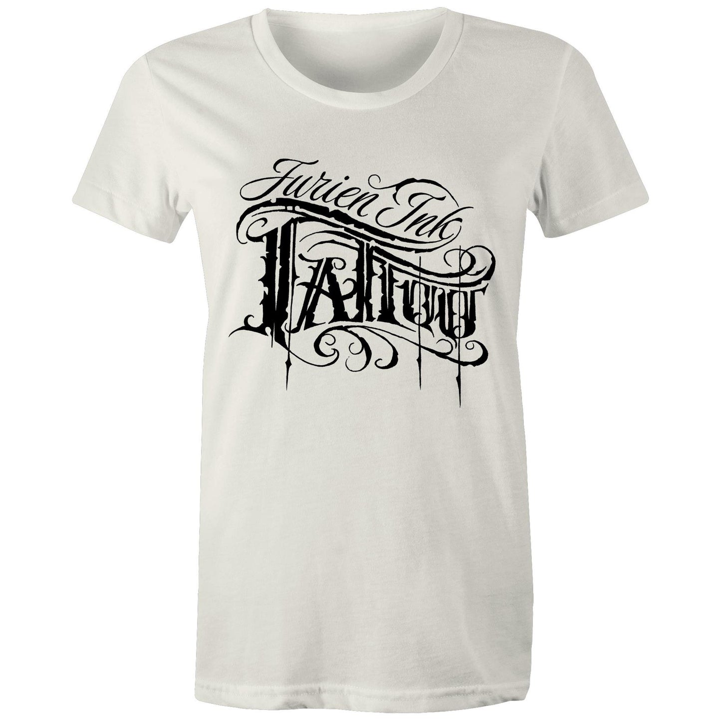 Jurien Ink - Women's Organic Tee - Front Logo