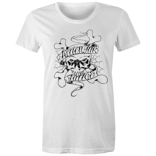 Jurien Ink - Women's Organic Tee - Front Logo