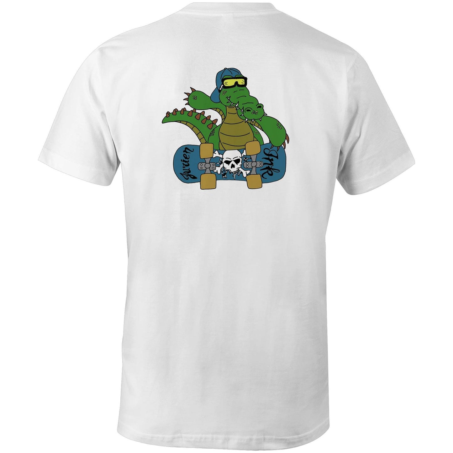 Jurien Ink - Bob The Croc T Shirt - Back Logo