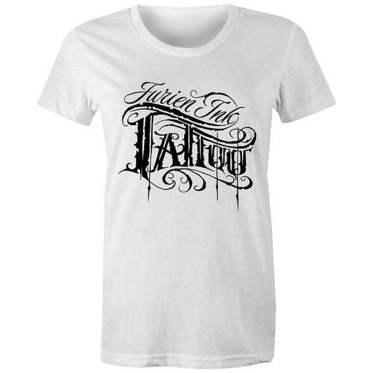 Jurien Ink - Women's Organic Tee - Front Logo